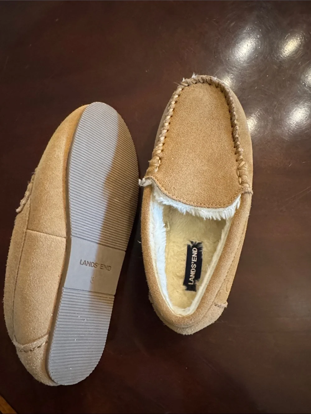 Lands End soft faux